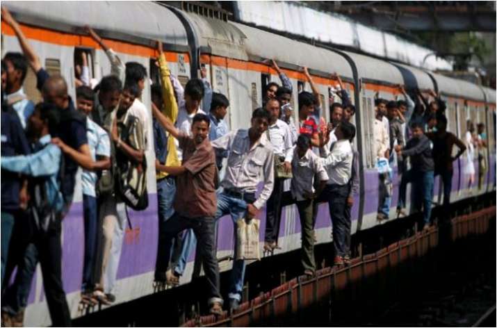 Image result for Mumbai local train