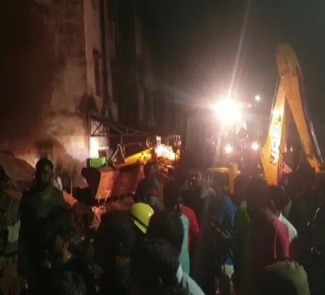 Gujarat: Building collapses in Nadiad as heavy rains batter