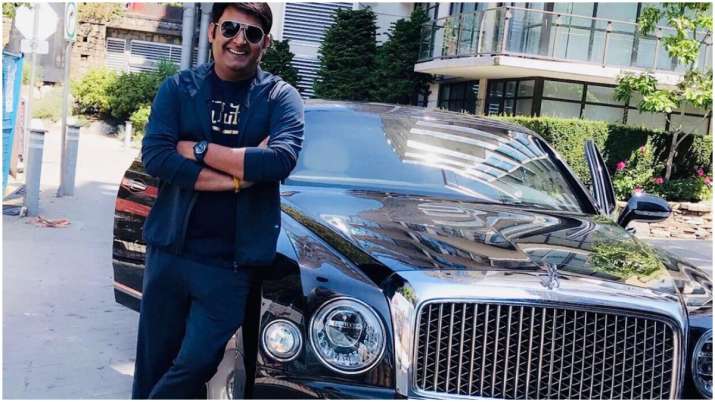 Kapil Sharma Poses With Bentley Mulsanne Car Expensive Cars Owned By Comedy King Tv News Tv News India Tv