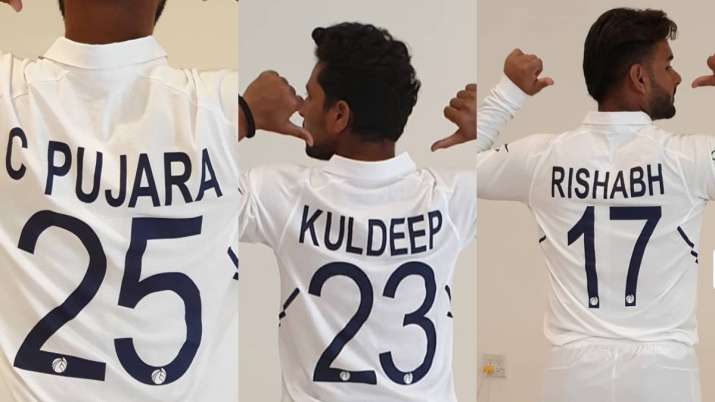 team india test jersey