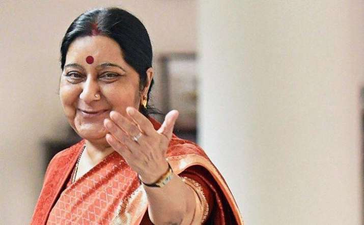 The last tweet of Sushma Swaraj was: "Narendra Modi ji -