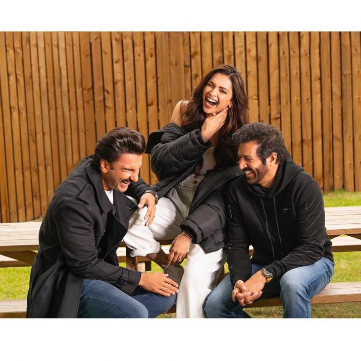 India Tv - Ranveer Singh, Deepika Padukone and Kabir Khan for Kapil Dev biopic