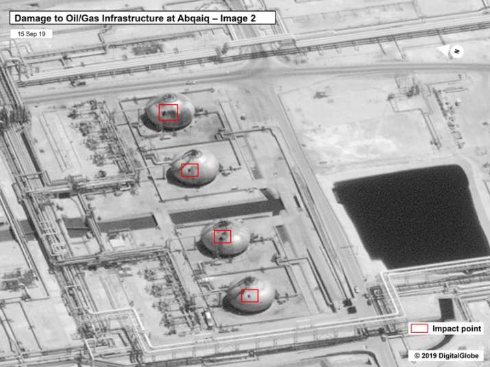 US-Iran throwing verbal punches after Saudi Aramco drone