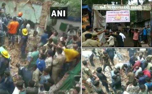 BREAKING: Three-storey building collapses in Ahmedabad,