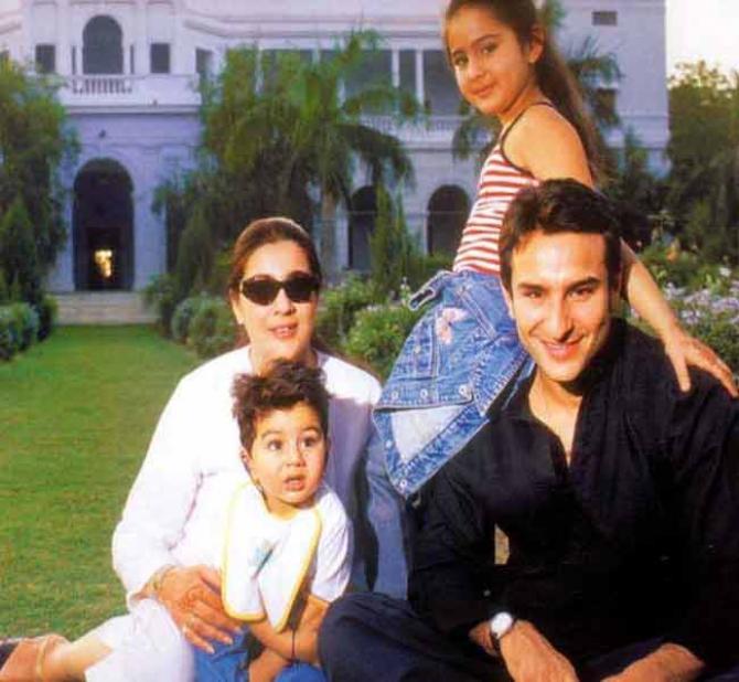 When Saif Ali Khan and ex-wife Amrita Singh cheered for daughter Sara ...