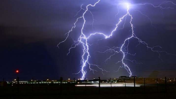 Eight killed in lightning strike in Jharkhand