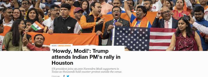 Rare mass showing for foreign leader on American soil: International ...