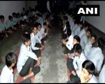 Over 350 students and 50 teachers stuck inside school in