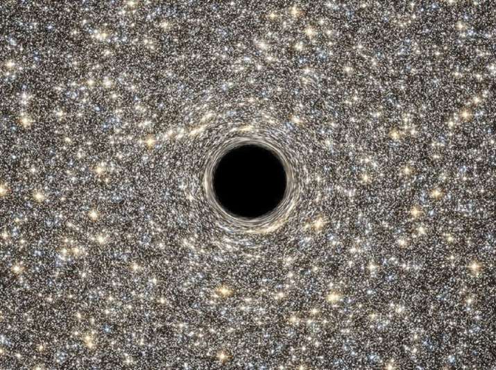 Incredibly Rare Black Hole Shreds Star As Huge As Sun India Tv