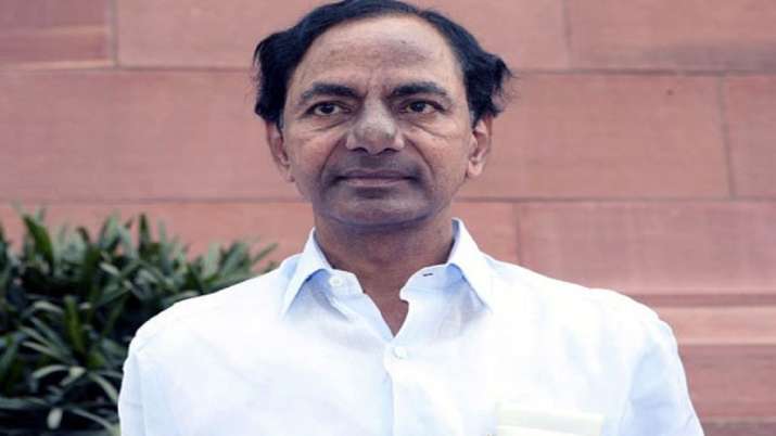 BJP MLA warns against carvings of KCR's face on temple