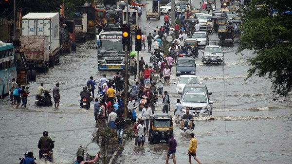 Mumbai Rains: Heavy rainfall lashes city, IMD issues Orange