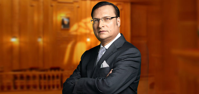 India TV Chairman and Editor-in-Chief Rajat Sharma