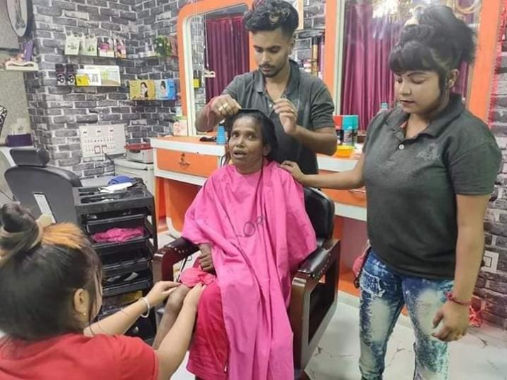 India Tv - Ranu Mondal's transformation pictures