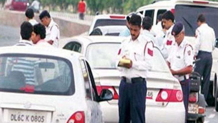 New traffic rules set in: Delhi Scooty rider challaned Rs