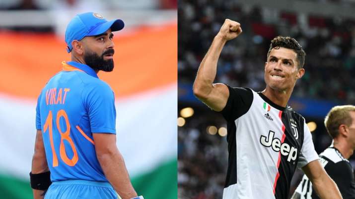 virat kohli cristiano ronaldo
