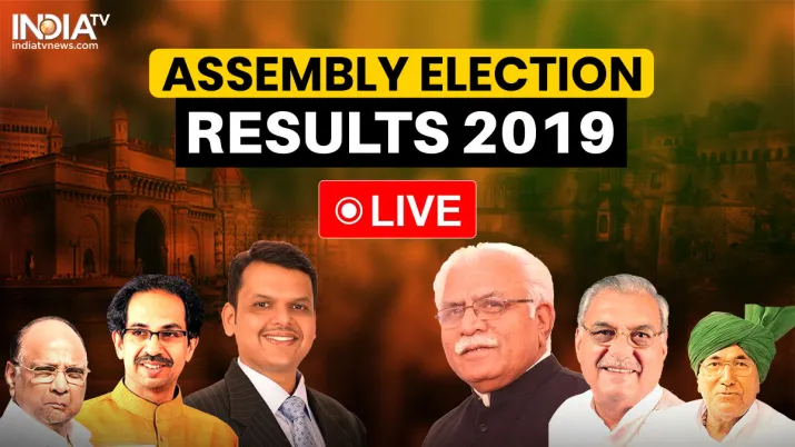 Maharashtra Haryana Polls 2019 Results As It Happened Elections News India Tv