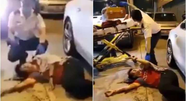 Hong Kong protest leader Jimmy Sham 'attacked with hammers'