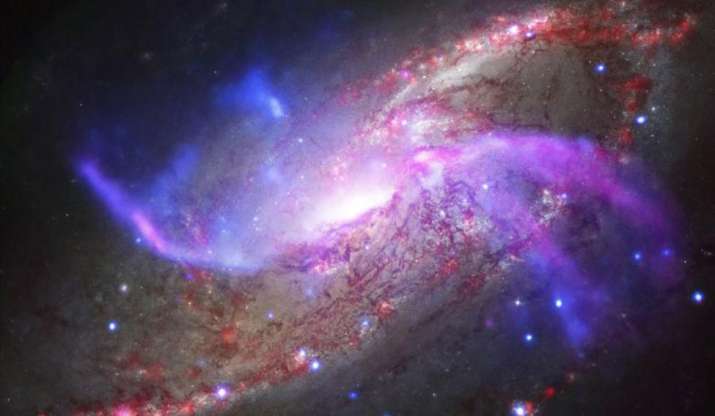 Massive galaxy found hidden amidst cosmic dust (Representational image)