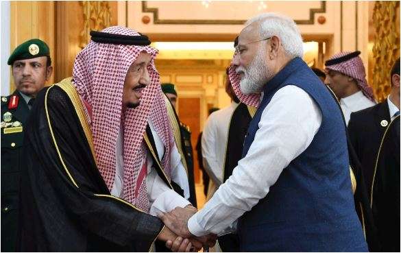 PM Modi with King of Saudi Arabia