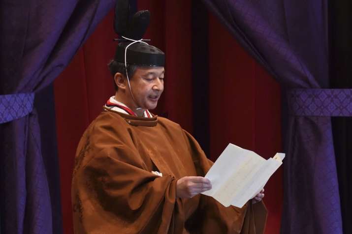 Japanese Emperor Naruhito ascends Chrysanthemum Throne