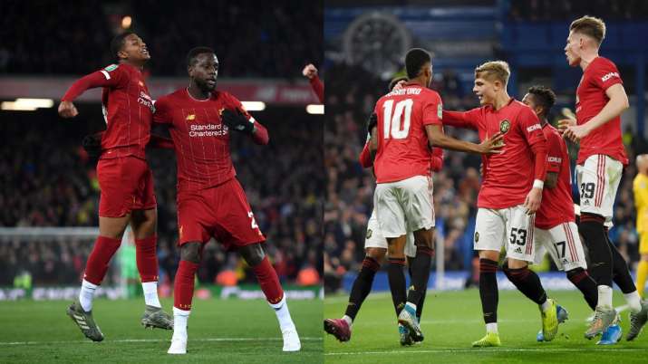 League Cup: Liverpool beat Arsenal on penalties in thriller, Manchester United oust Chelsea