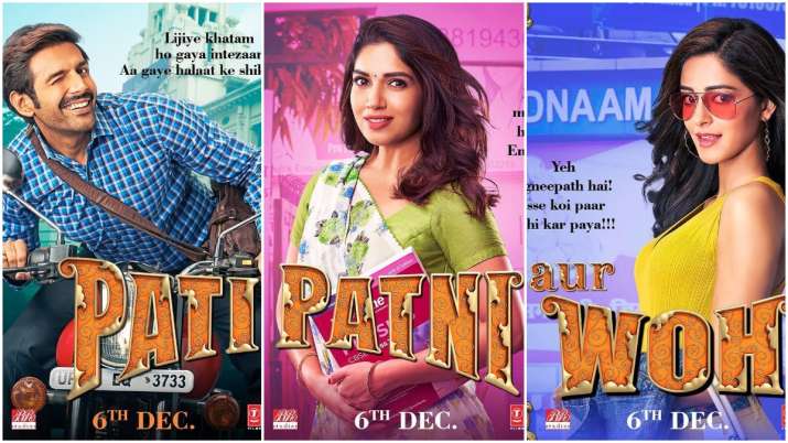 Pati Patni Aur Woh Movie Review Kartik Aaryan Bhumi Pednekar Ananya Panday S Film Is Its Own Beast 2 5 Stars