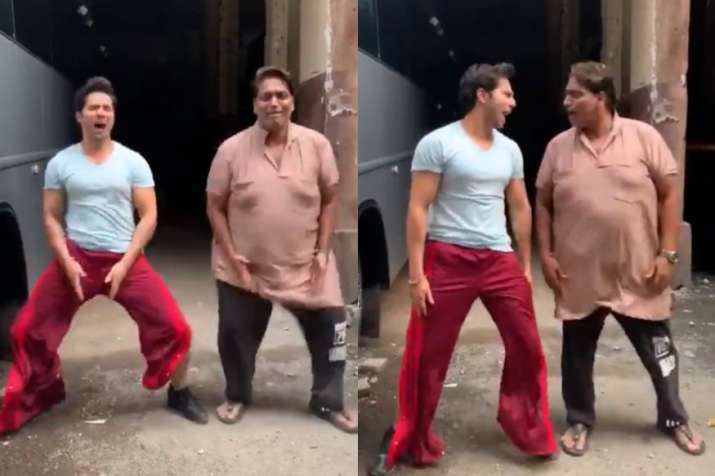 Varun Dhawan takes Akshay Kumar's Bala challenge, watch