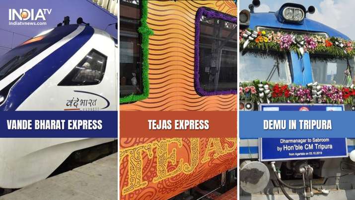 Three trains, one story: Indian Railways is on a roll