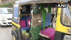 The auto-rickshaw driver goes by the name Satyawan Gite,