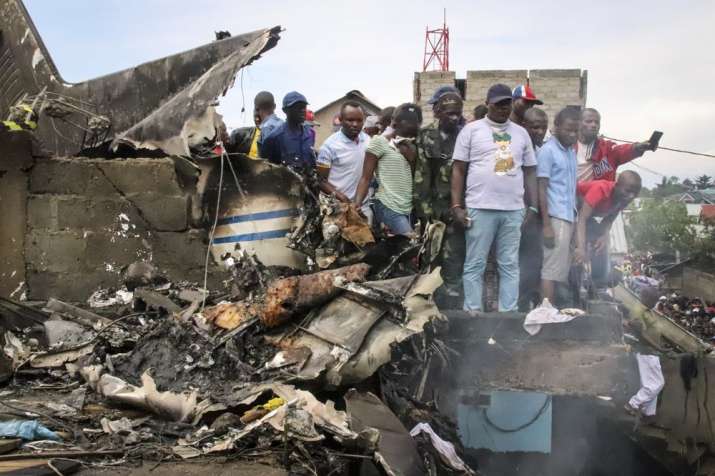 At Least 25 Dead As Passenger Plane Crashes Into Homes In DR Congo ...