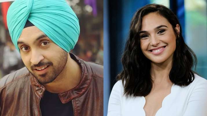 Diljit Dosanjh Tells Wonder Woman Gal Gadot Aj Gobhi Wale Paranthe Bana Le Celebrities News India Tv