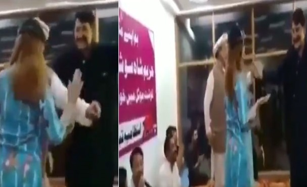 Pakistani Tik Tok Star Hareem Shahs New Video Dancing With Pml N Mpa 