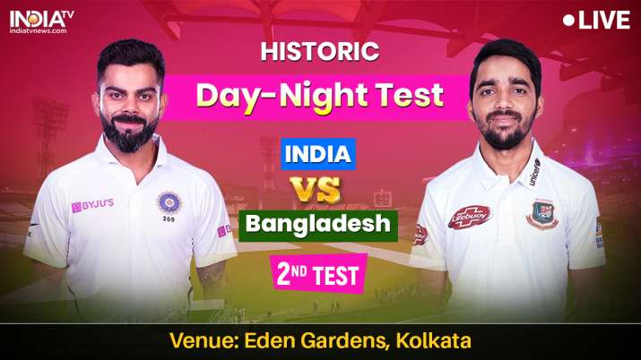Live Cricket Streaming, India vs Bangladesh, Day Night 2nd Test: Watch IND vs BAN Pink Ball Test onl