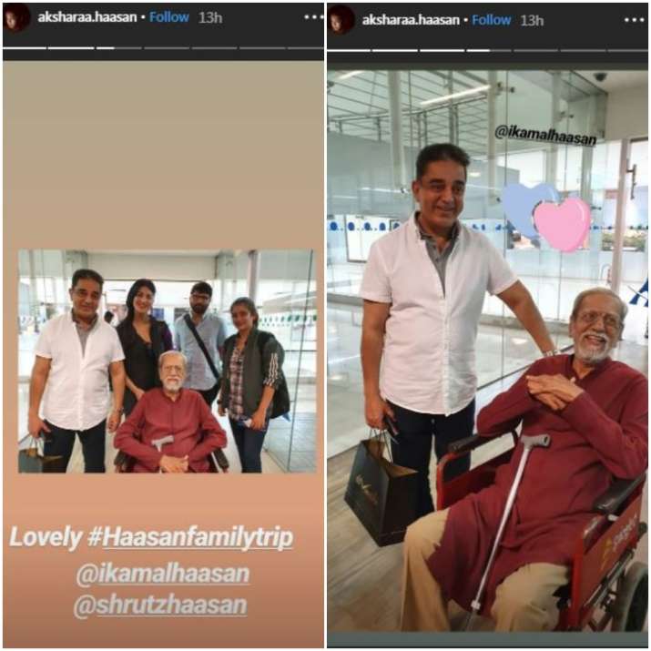 Kamal Haasan celebrates birthday with family in hometown Paramakudi