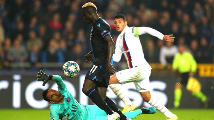 Champions League: Keylor Navas saves the day as PSG beat Club Brugge 1 ...