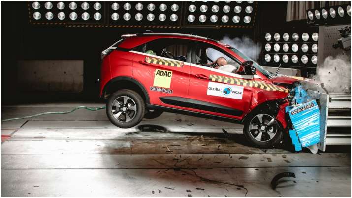 Tata Nexon Awarded Highest Adult Safety Rating By Global Ncap Tata News India Tv