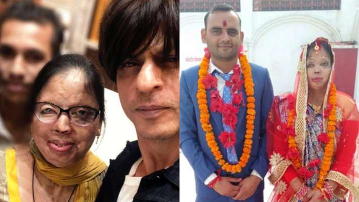 Shah Rukh Khan wishes â€˜love and laughterâ€™ to acid-attack survivor Anupama on wedding