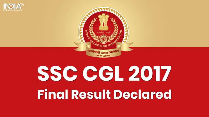 SSC CGL 2017 Exam Results full list of successful candidates
