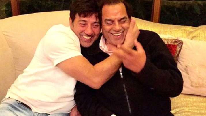 Xx Sunny Deol Hd Video - Sunny Deol shares an adorable picture with father Dharmendra, call ...