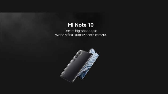 mi note 10 pro 108mp camera price