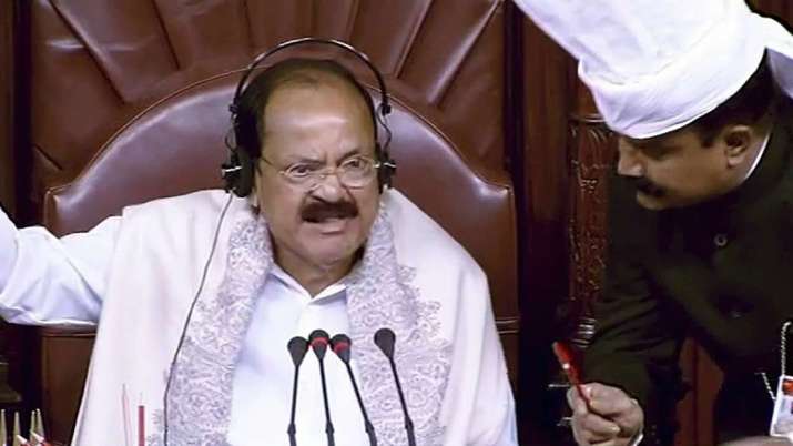 'Sorry state of affairs': Venkaiah Naidu on missing members during Question Hour