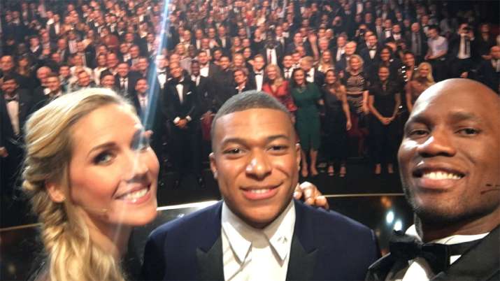 Didier Drogba makes up for snub, clicks photo with Kylian Mbappe