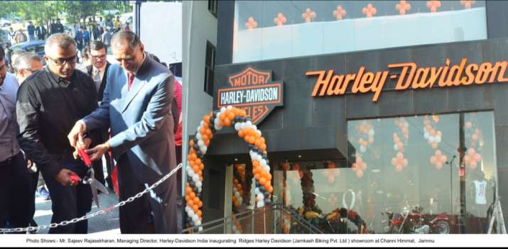 India Tv - Harley Davidson opens first dealership in Jammu and Kashmir