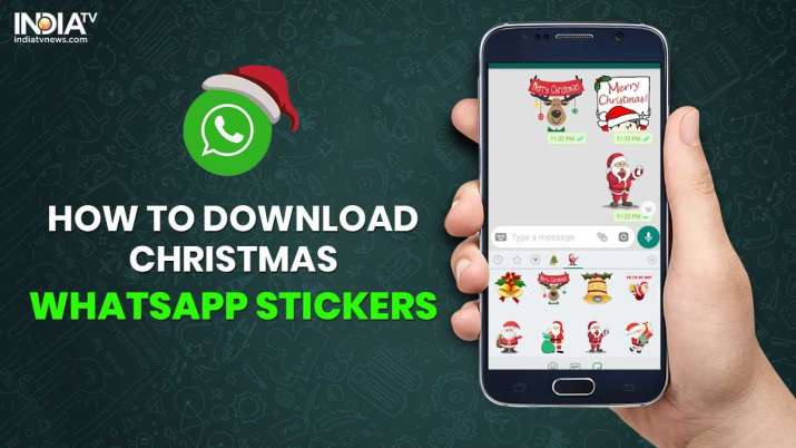 Christmas WhatsApp stickers