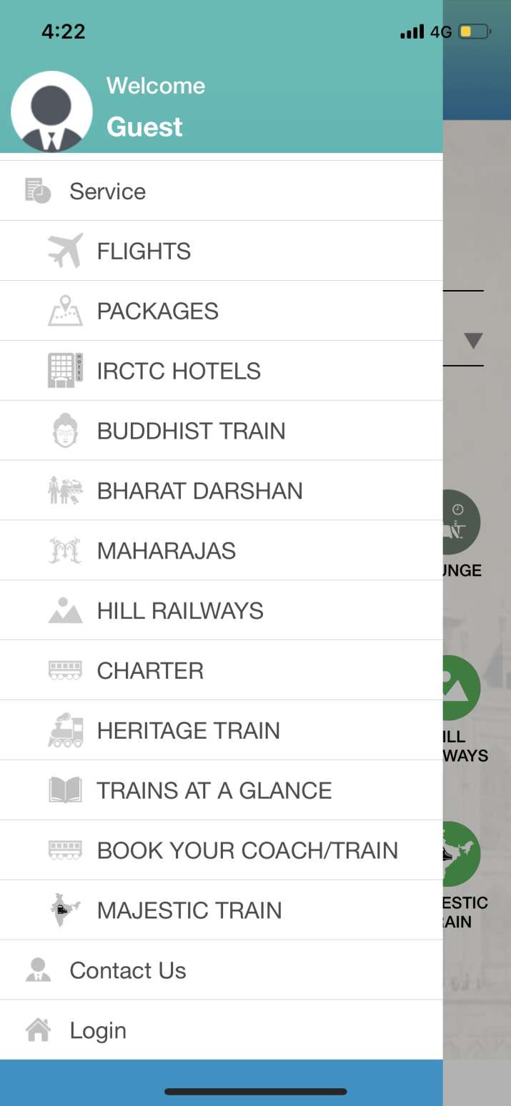 India Tv - IRCTC Tourism app for iOS 