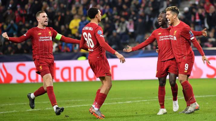 Champions League: Defending champions Liverpool beat Salzburg 2-0 to advance in Round of 16