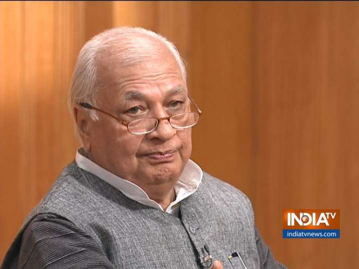 Arif Mohammed Khan on Aap Ki Adalat: Catch full interview at 10 pm ...