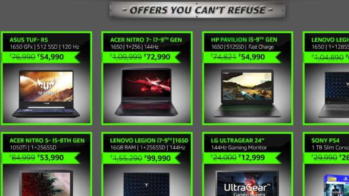 Amazon Grand Gaming Days Deals On Gaming Laptops Ps4 Xbox And More Technology News India Tv