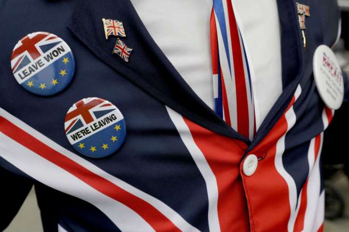 Brexit, EU, UK flag,