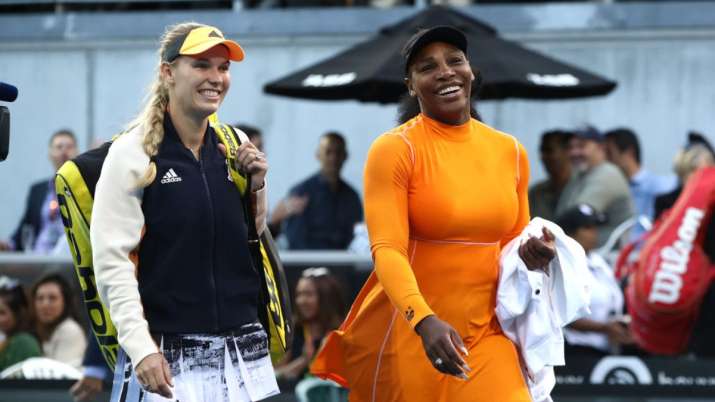 serena williams, caroline wozniacki, serena wozniacki, asb classic